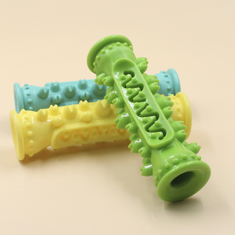 Indestructible Dog Chew Toy - Dog Toothbrush Chew Toy Stick Soft