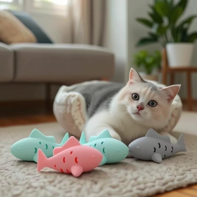 Rubber Treat Dispensing Dog Toy - Interactive Cat Dog Toy Treat Dispenser