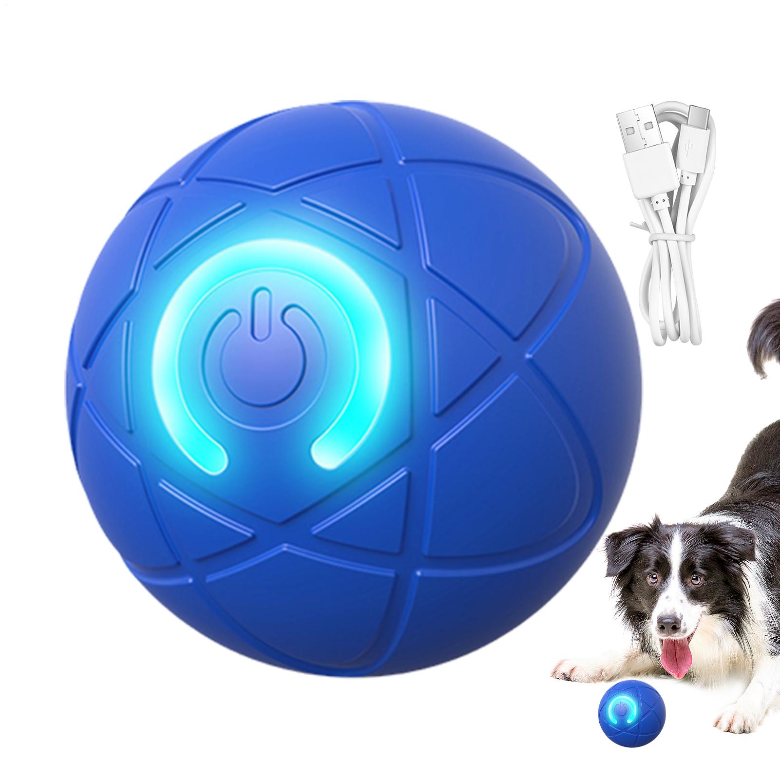 Smart Interactive Dog Toys for - Automatic Moving Dog Ball ulasan dan harga
