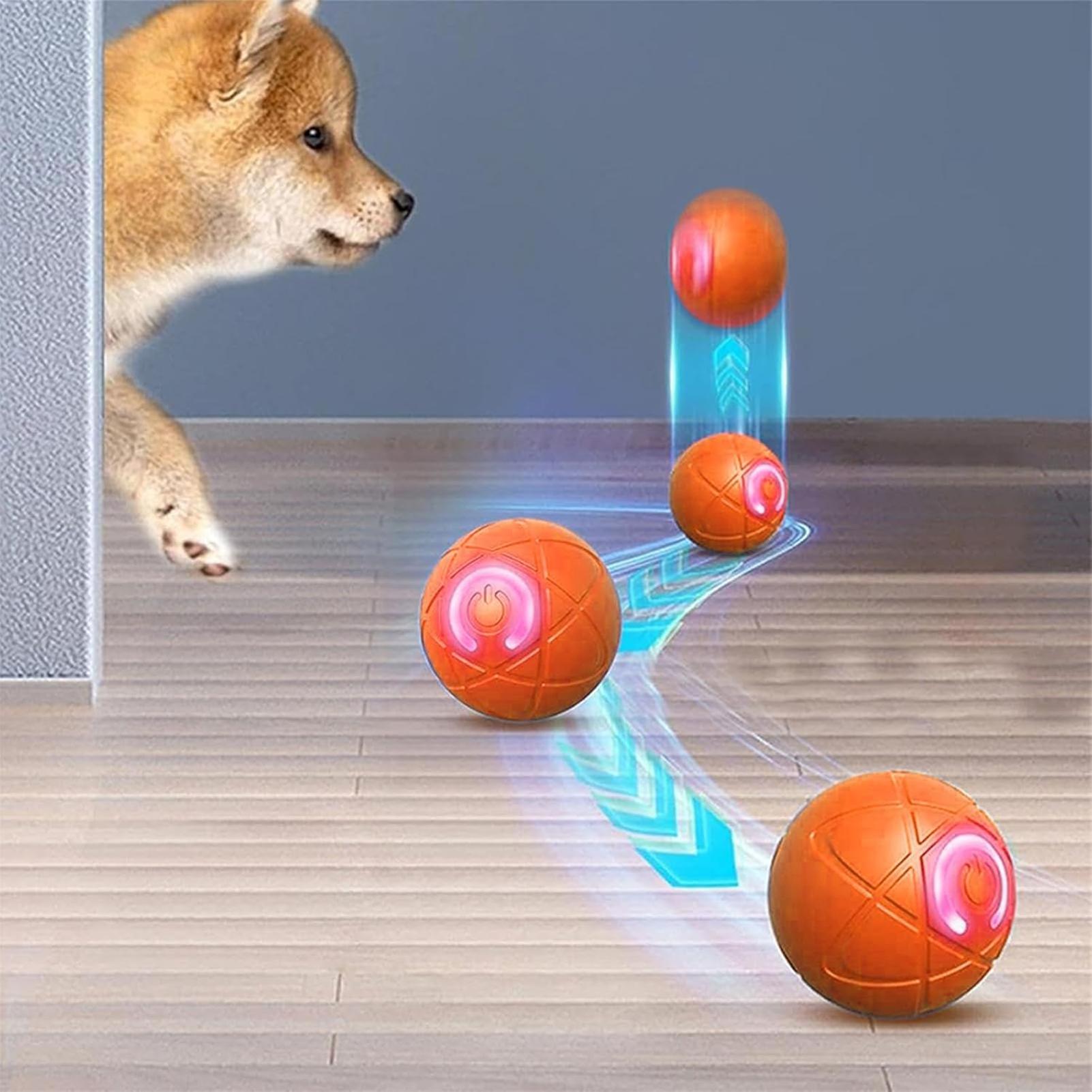 Smart Interactive Dog Toys for - Automatic Moving Dog Ball ulasan dan harga