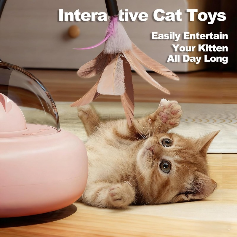 Low Noise 2 in 1 Rechargeable  - Laser Pointer Cat Toy Automatic ulasan dan harga