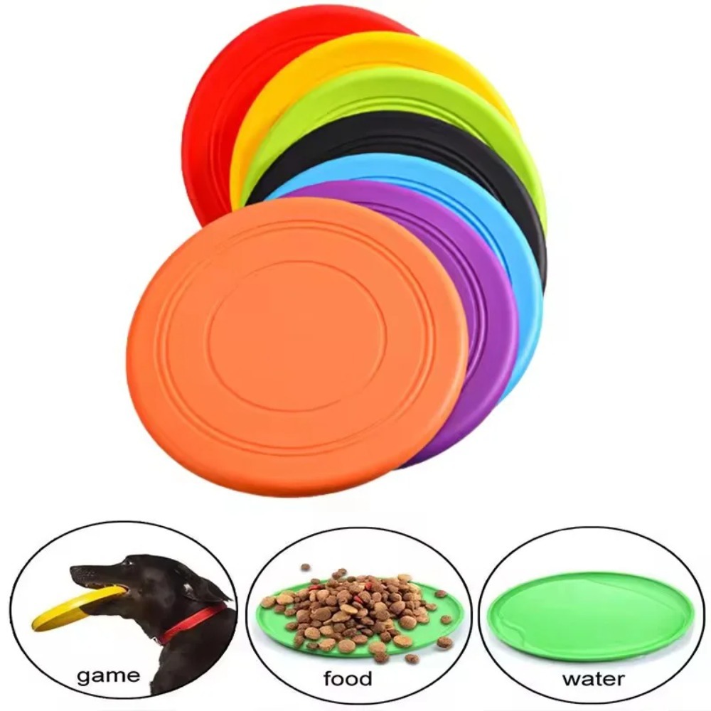 Dog Flying Disc TPR Pet Toy In - Flying Disc Dog Training Toy ulasan dan harga