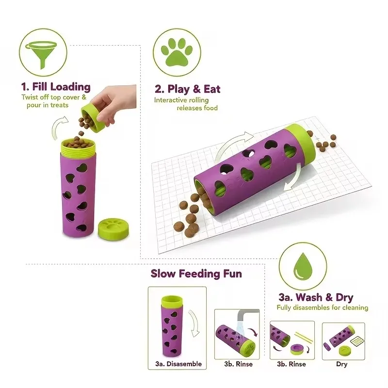 Rubber Treat-Dispensing Toy Fo - Rubber Treat Dispensing Dog Toy ulasan dan harga