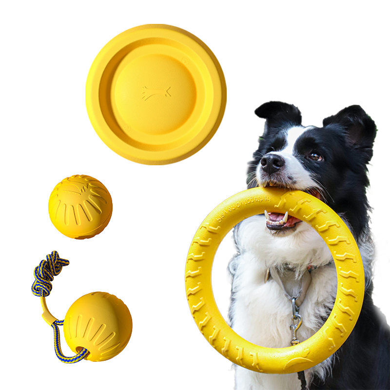 EVA Durable Dog Toys 4 Pack  F - Indestructible Dog Chew Toy ulasan dan harga