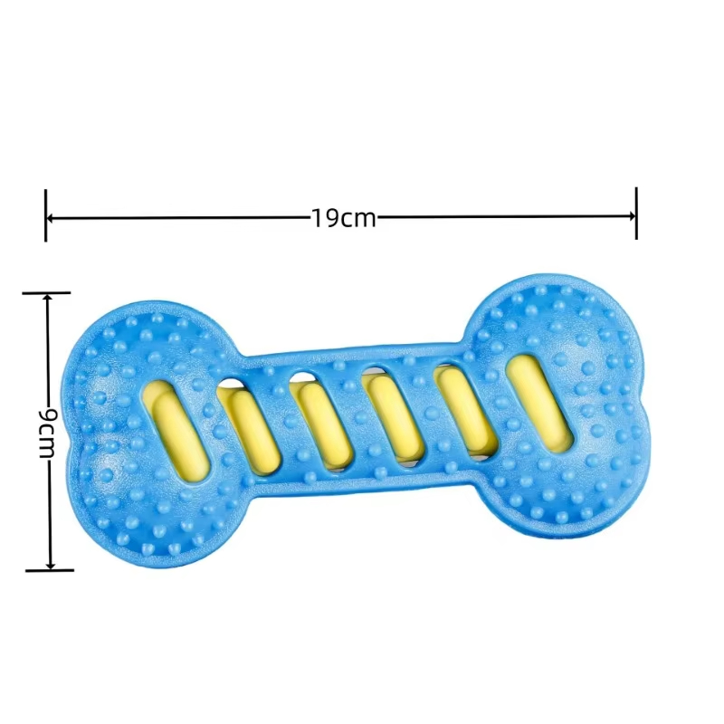 Pet Dog Chew Toys Rubber Bone  - Indestructible Dog Chew Toy ulasan dan harga