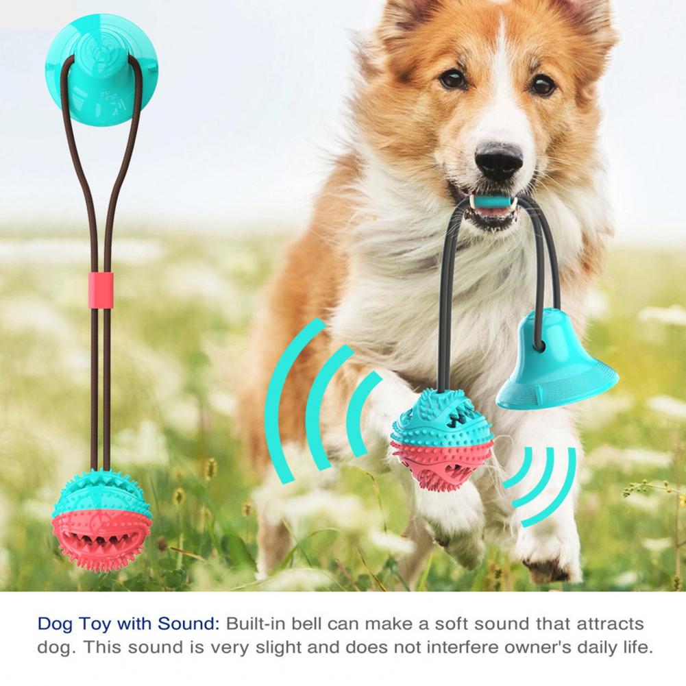 Dog Chew Toys for Aggressive C - Suction Cup Dog Tug Toy ulasan dan harga