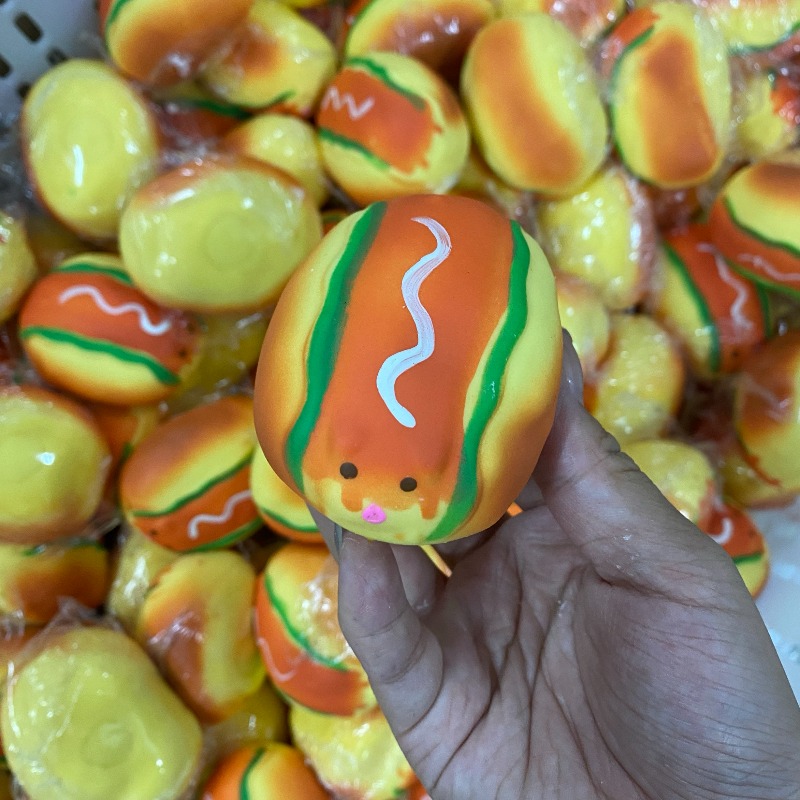 Handmade Ball Squishy Crunchy  - Dog Toys ulasan dan harga