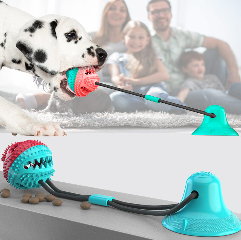 Dog Chew Toys for Aggressive C - Rubber Treat Dispensing Dog Toy ulasan dan harga