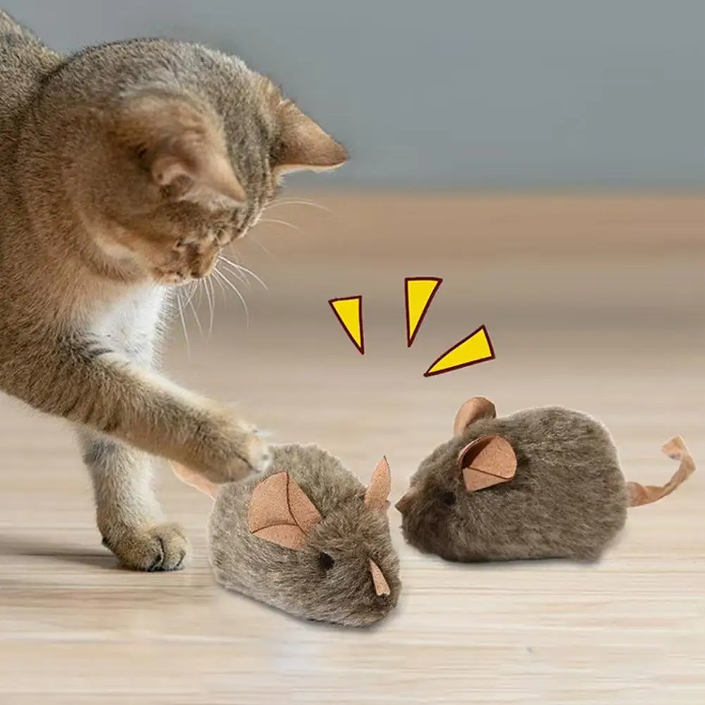 Funny Plush Mice Cat Toy Simul - Catnip Interactive Plush Mouse ulasan dan harga