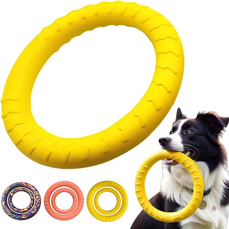 Dog Toys Pet Flying Discs EVA  - Suction Cup Dog Tug Toy ulasan dan harga