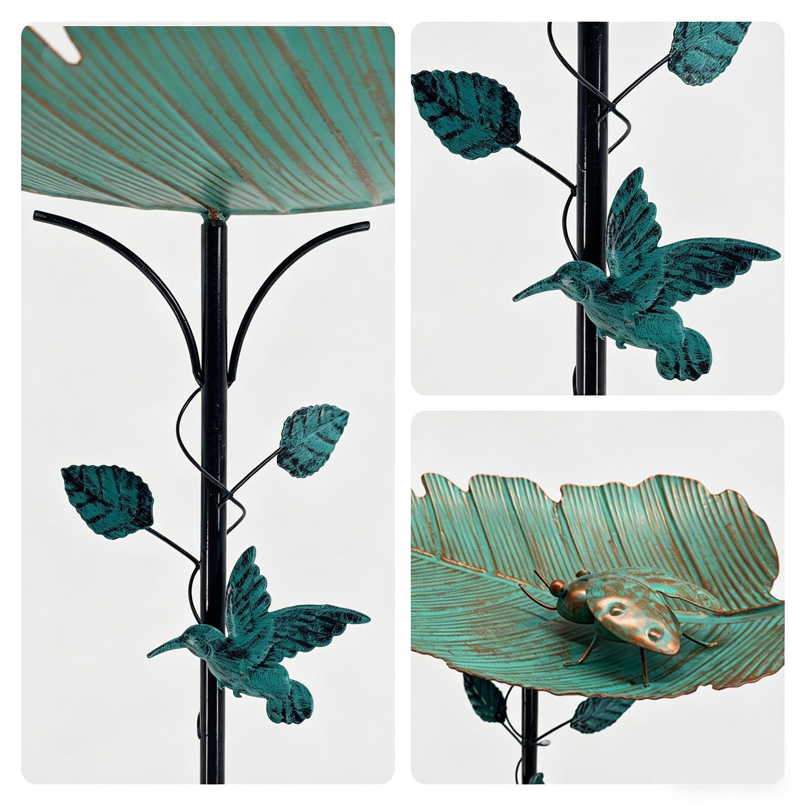 Bird Bath For Outside Decorati - Pet Feeders ulasan dan harga