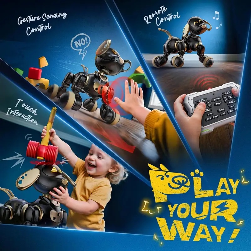 Smart Remote Control Robot Dog - Dog Toys ulasan dan harga