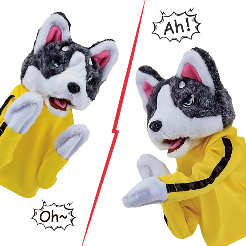 Kid Kung Fu Husky Gloves Toy F - Interactive Squeaky Plush Dog Toy ulasan dan harga
