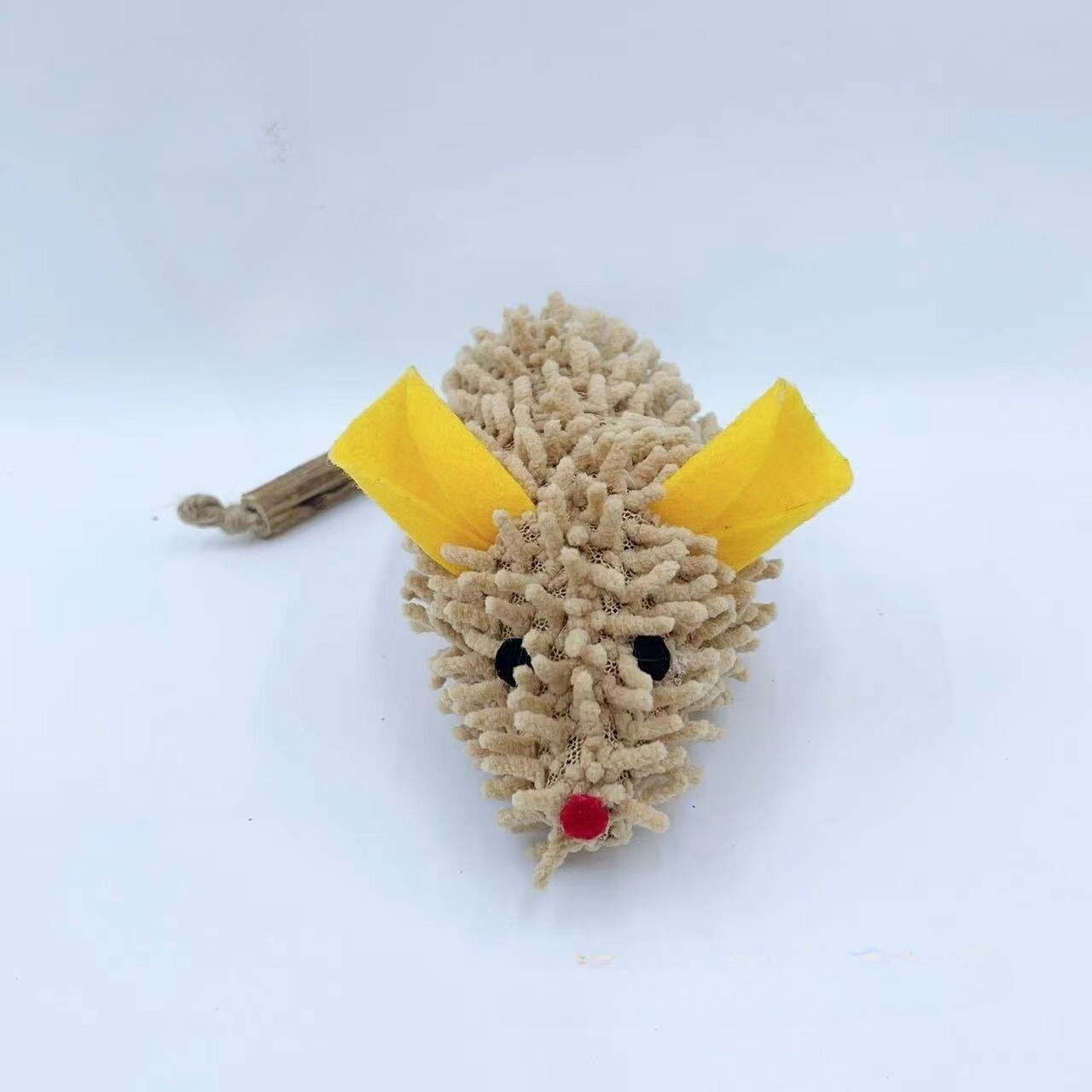 Big Mouse Cat Toy Catnip Simul - Catnip Interactive Plush Mouse ulasan dan harga