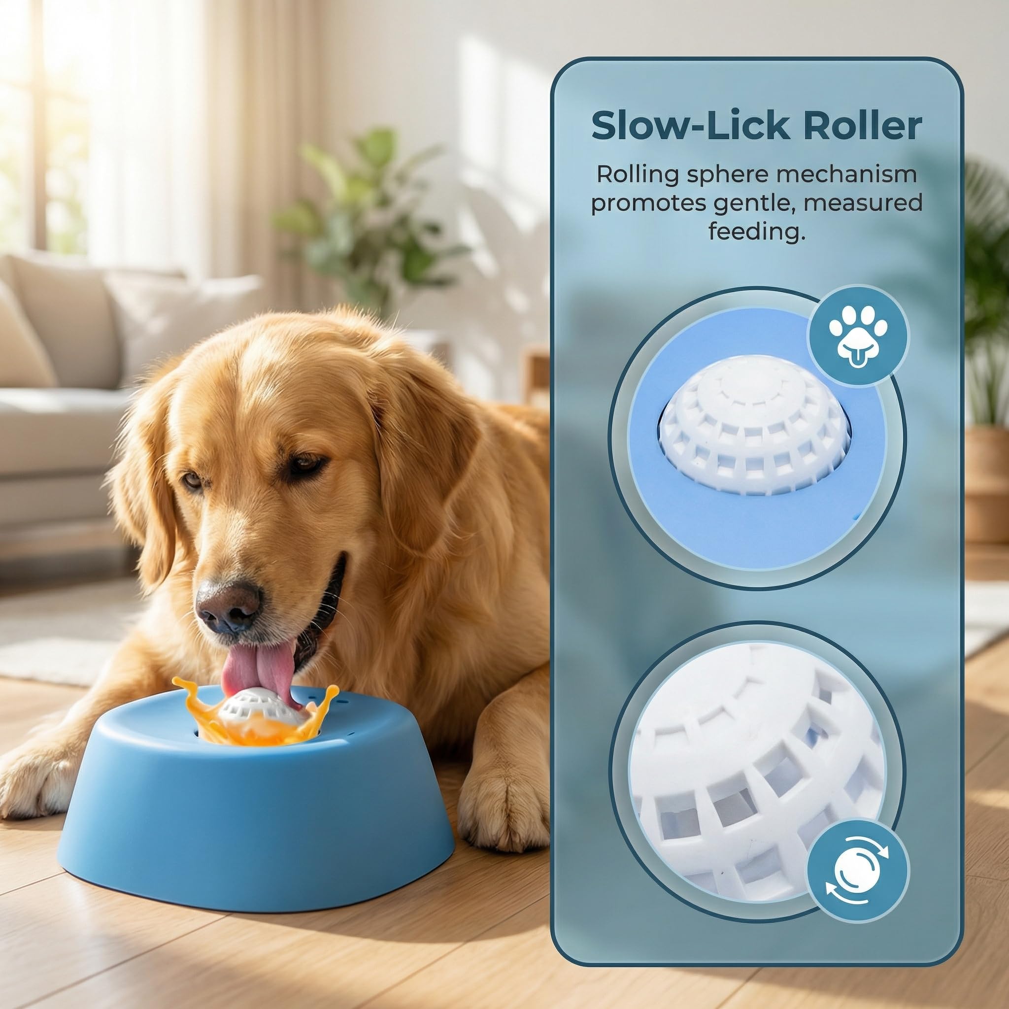 Dog Lick Bowl Slow Feeder Dog  - Interactive Squeaky Plush Dog Toy ulasan dan harga